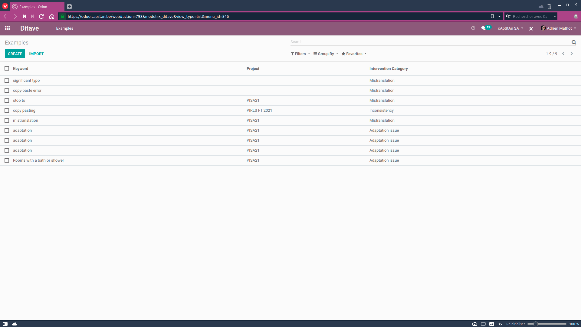 Odoo • Text and Image